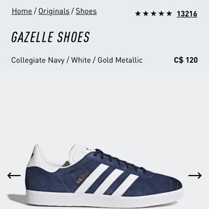 Adidas GAZELLE Shoes Blue Suede BRAND NEW